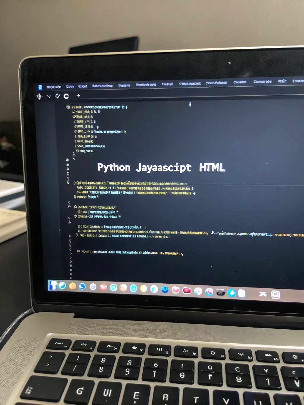 An image of JavaScript code in action, demonstrating interactivity and dynamic content, used to advertise JavaScript training at WebAcademyUK.