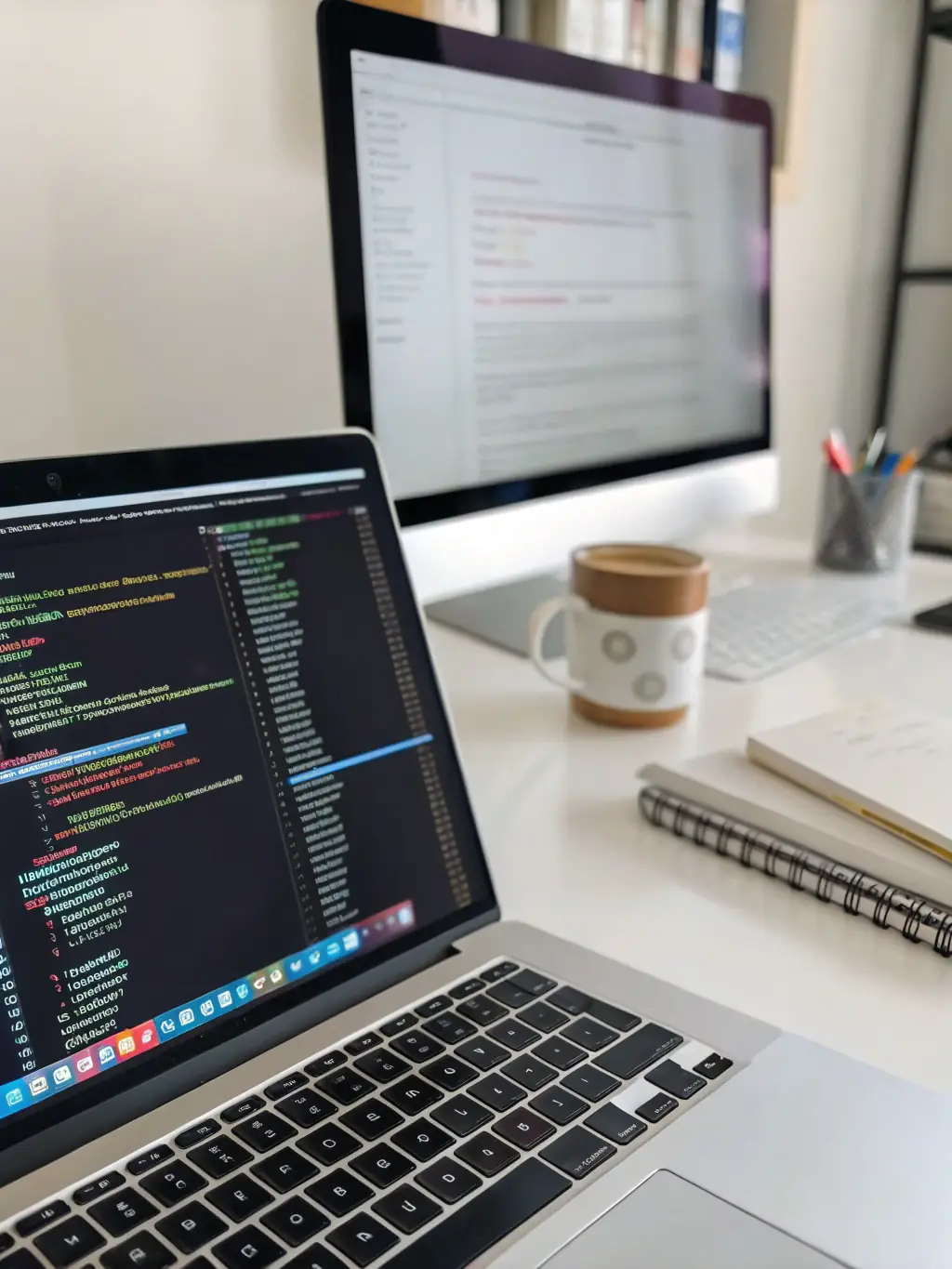 A visually appealing representation of CSS code, showcasing styling and layout techniques, used to promote CSS courses at WebAcademyUK.